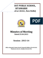 Minutes of Meeting Dated 25.04.2013 PDF