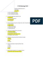 (Revisi) UTB Histologi 2019 + Jawaban