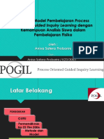 Analisis Model Pembelajaran Process Oriented Guided Inquiry