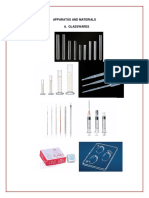 Apparatus and Materials