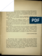 Reseña de 'Canto a mí mismo', de Walt Whitman - Jorge Luis Borges (1942)