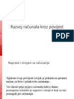 1 Razvoj Racunala Kroz Povijest