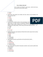 Soal Uas Fisika Idk 2019