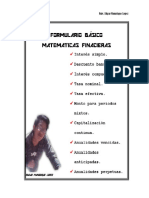 Formulario Basico de Mate Financiera y Actuariales PDF