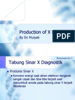 Produksi Sinar X