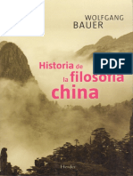 HISTORIA DE LA FILOSOFÍA CHINA, Wolfgang Bauer PDF