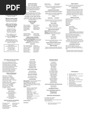 prayer list month of december