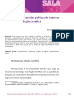 Afrofuturismo e questões políticas do negro na ficção científica