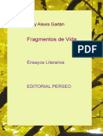 Fragmentos de Vida Ensayos Literarios