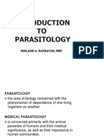 1 2 Prelim Introduction To Parasitology