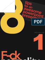 8 Tips For An Awesome Powerpoint Presentation