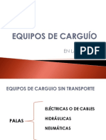 Equipos Carguio Caex