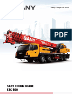 Sany Truck Crane STC 500 PDF