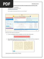 MHT - CET Application Form Demo