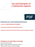 Estimating Load Requirements for Power Distribution Systems