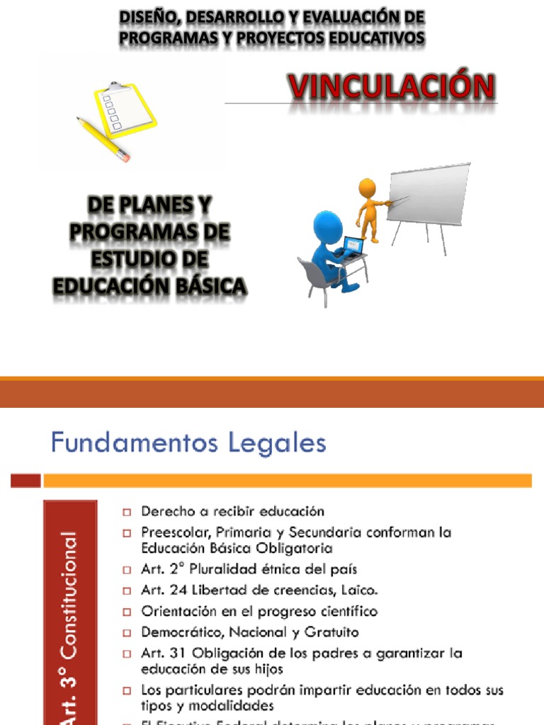 Vinculación de Planes y Programas Educativos | PDF | Plan de estudios ...