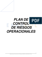 Plan Control de Riesgos Operacionales Enercol