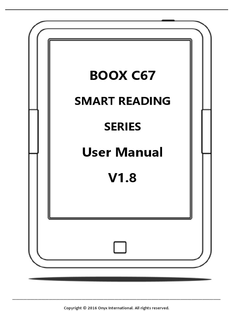 BOOX C67 User Manual V1.8 PDF PDF Mobile App Wi Fi