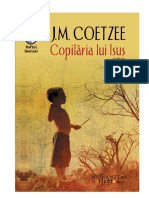 Copilaria Lui Isus J M Coetzee PDF