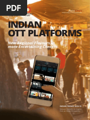 Indian Ott Report2019 PDF | PDF | You Tube | Video On Demand