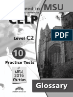 Succeed in MSU Level CELP C2-English-Greek Glossary