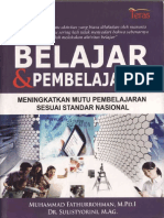 Dr. SULISTYORINI, M.Ag - BELAJAR & PEMBELAJARAN PDF