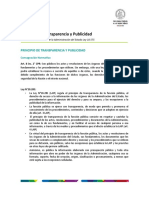 Principio de Transparencia PDF