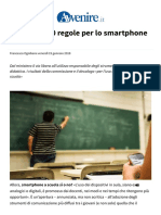 Le 10 Regole Per Lo Smartphone in Classe