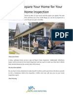 Tips to Prepare Your Home for Your Home Inspection