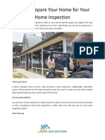 Tips To Prepare Your Home For Your Home Inspection