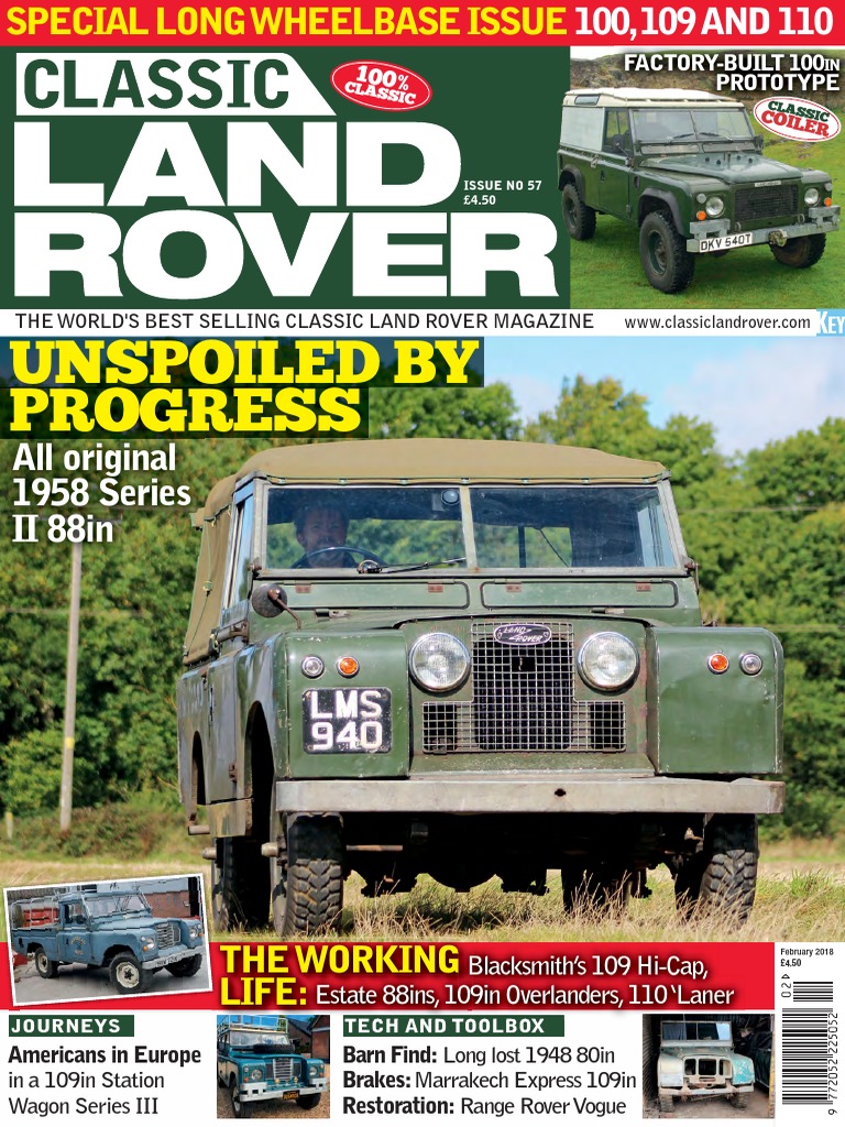 Land-Rover 109 Pick-up Series II - 1958, Haynes Internation…