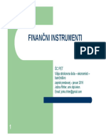 Finančni Instrumenti