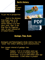 Lecture 2 Earth History - Geological Time Scale