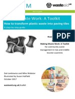 How To Transform Plastic Waste Into Paving Tiles v1 PDF