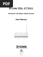 DSL-2730U - U1 - User Manual - v1.00 (DME) PDF