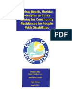 Delray Beach, Florida: Principles To Guide Zoning For Community Residences For People With Disabilities
