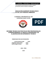 2do INFORME  DE PPP  EXPEDIENTE TÉCNICO