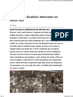 Sustituir Alternador en Motor HDI