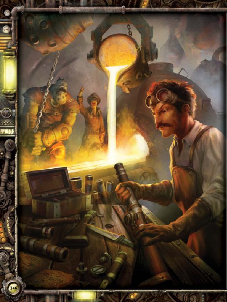 GearCoreckLopuCyrissMechanika & Alchemy Iron Kingdoms RPG