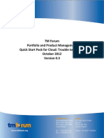 GB960 TM Forum Quick Start Pack Cloud Trouble To Resolve V0.3