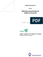 U2 - Metodos Aproximados de Analisis Estructural