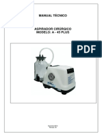 Manual Técnico Aspirador Cirúrgico A - 45 Plus PDF