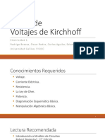 Clase 2.1 - Ley de Voltajes de Kirchhoff