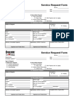 Service Request Form PDF