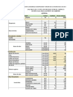 Costos de Producción QUINUA