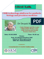 DR - Deepak Balaji TG Invited Talk