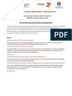 Pre-Incubation & Incubation Management PDF