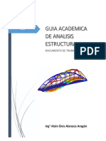 Guia Academica Análisis Estructural II Parte 1 Generalidades 2019 - II PDF