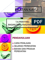 Perekatan Kayu