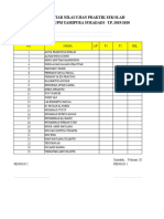 Daftar Nilai Ujian